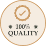 Shay and Company 100% quality guarantee badge