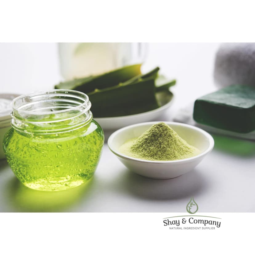aloe green tea all natural fragrance